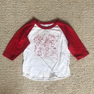 American Apparel New York City 3/4 Tee Shirt 12-18